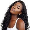 Pelucas brasileñas rizadas del pelo humano de BOWIN Virgin Curly 360 con la rayita pre-arrancada y el pelo del bebé