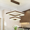 Baycheer Hl487624 Exclusive Brushed Aluminum White Light Led Squared Chandelier With Clear Crytsal baycheer kopen in de aanbieding Baycheer Hl487624 Exclusive Brushed Aluminum White Light Led Squared Chandelier With Clear Crytsal baycheer kopen in de aanbieding