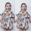 Duopindun New Baby Girls Summer Dress Toddler Kids Strapless Casual Dresse Clothes duopindun kopen in de aanbieding