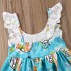 Summer Kids Baby Girls Lace Cartoon Party Pageant Tutu Dress Sundress Clothes