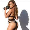 Women Push Up Bra Bandage Bikini Swimsuit Triangle Swimwear Bathing YU