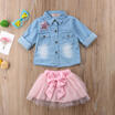 Meihuid Kid Baby Girls Jeans Denim Tops T Shirt Lace Bowknot Skirt Dress Outfits meihuid kopen in de aanbieding Meihuid Kid Baby Girls Jeans Denim Tops T Shirt Lace Bowknot Skirt Dress Outfits meihuid kopen in de aanbieding