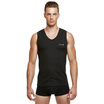 Joy Collection Playboy 7540 Men39S Vest V Neck Male Low Collar Elastic Cotton Lycra Sports Black Xl joy collection kopen in de aanbieding