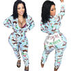 Canis Women Xmas Jumpsuit Romper Long Sleeve Playsuit Clubwear Trousers Bodycon Pants canis kopen in de aanbieding