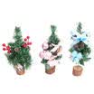 Mini tablero del árbol de navidad Festival Inicio Adornos de Navidad Regalo de la decoración