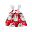Meihuid New Toddler Kids Baby Girls Christmas Lace Bow Dress Sleeveless Clothes Au meihuid kopen in de aanbieding