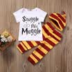 Bebé recién nacido Niños Chicas Muggles Mamelucos Tops Camiseta Pantalones Traje Ropa 0-18M