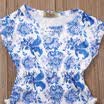 Toddler Infant Baby Girl Floral Bodysuit Jumpsuit Romper Outfits Sunsuit Clothes