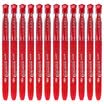 Jinvanyan Genvana G-1247 mattress pen cap cap 07mm Gel Ink pen - red 12 packs