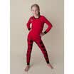 Conjunto familiar de pijamas de navidad para hombres mujeres niños niños niños dormir