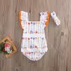 Newborn Toddler Infant Baby Girl Cotton Romper Jumpsuit Bodysuit Outfits Sunsuit