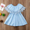 Duopindun Toddler Kids Baby Girl Lace Ruffle Embroidery Flower Summer Party Dress Sundress duopindun kopen in de aanbieding Duopindun Toddler Kids Baby Girl Lace Ruffle Embroidery Flower Summer Party Dress Sundress duopindun kopen in de aanbieding