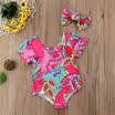 2pcs recién nacido bebé niños niñas body floral tutu mameluco mono traje ropa
