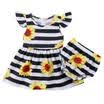 AUKTOCK Newborn Kids Baby Girl Outfit Ropa Top Tutu Vestido Shorts Pantalones PP Conjunto