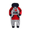 Meihuid I Love Mam Dad Baby Kids Girls Boys Thicken Jumpsuit Outfits Set Hoodie Costume meihuid kopen in de aanbieding