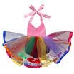 0-3 años Bebé Niña Niños Lentejuelas Flor Princesa Fiesta Boda Tutu Romper Vestidos