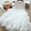 UK Toddler Kid Baby Girl Sin mangas de Navidad Tul Tutu Party Pageant Princess Dress
