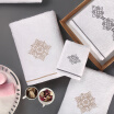 Joy Collection Kansasin Canasin Towel Home Textile Five Star Hotel Rome Embroidery Cotton Thickening Gray White 570 Grams 140 80Cm joy collection kopen in de aanbieding Joy Collection Kansasin Canasin Towel Home Textile Five Star Hotel Rome Embroidery Cotton Thickening Gray White 570 Grams 140 80Cm joy collection kopen in de aanbieding