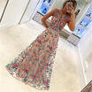 Duopindun Women Long Prom Floral Formal Evening Cocktail Party Bridesmaids Gown Full Dress duopindun kopen in de aanbieding Duopindun Women Long Prom Floral Formal Evening Cocktail Party Bridesmaids Gown Full Dress duopindun kopen in de aanbieding