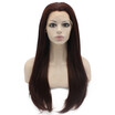 Iwona Synthetic Hair Lace Front Long Stright Reddish Auburn Wig iwona kopen in de aanbieding