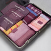 Joy Collection Sky Club Travel Six Pieces Wash Bag Bags Garment Finishing Home Store Package Wine Red joy collection kopen in de aanbieding Joy Collection Sky Club Travel Six Pieces Wash Bag Bags Garment Finishing Home Store Package Wine Red joy collection kopen in de aanbieding