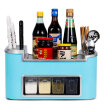 Joy Collection Baijie Kitchen Shelves Multi Purpose Floor Seasoning Shelf Chopping Knife Kitchenware Storage Wall Hanging Blue joy collection kopen in de aanbieding Joy Collection Baijie Kitchen Shelves Multi Purpose Floor Seasoning Shelf Chopping Knife Kitchenware Storage Wall Hanging Blue joy collection kopen in de aanbieding