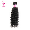 Ys Hair Top Brazilian Virgin Deep Wave 1 Bundle 7A Curly Weave Human Extensions ys hair kopen in de aanbieding