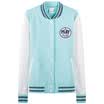 Semir Ladies Printed Jacket Baseball Skirt Jacket Korean Student 12116080004 Pink Green L