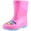 PaulFrank mouth monkey rain boots in the tube waterproof plastic shoes sets of shoes children men&women baby fashion boots PF1011 pink 26 yards
