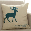 Joy Collection Ying Xin Home Textiles Style Pillow Sofa Cushions Car Waist With Mr Deer 45X45Cm joy collection kopen in de aanbieding Joy Collection Ying Xin Home Textiles Style Pillow Sofa Cushions Car Waist With Mr Deer 45X45Cm joy collection kopen in de aanbieding