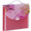 Jindeli KINARY DC1402 13 grid A4 organ bag information file package red