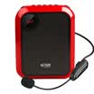 See me here T200 FM wireless bee loudspeaker teacher dedicated teaching guide waist hanging high power rose red