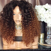 Platinum Grade 8A Ombre Kinky Curly Unprocessed Brazilian Virgin Hair 430 Lace Front Wigs Full Human For Fashion Women platinum kopen in de aanbieding Platinum Grade 8A Ombre Kinky Curly Unprocessed Brazilian Virgin Hair 430 Lace Front Wigs Full Human For Fashion Women platinum kopen in de aanbieding