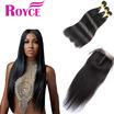 Royce Unprocessed Indian Virgin Hair Straight 3Bundles With Closure 3Pcs Wiith 44Closure Human Weave Extensions royce kopen in de aanbieding Royce Unprocessed Indian Virgin Hair Straight 3Bundles With Closure 3Pcs Wiith 44Closure Human Weave Extensions royce kopen in de aanbieding
