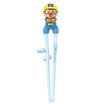 Edison EDISON stainless steel series learning chopsticks Petty 3D version pink