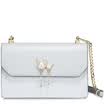 NUCELLE Fashion handbags Simple ladys bag Chain bag mini wild Messenger bag shoulder bag small square package 072 blue