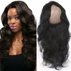 Iueenly Indian Body Hair 360 Lace Frontal With Bundle 7A Remy Virgin Closure Bundles Babyhair iueenly kopen in de aanbieding