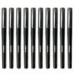 Zebra brand ZEBRA C-JB1-CN silver snake straight-type signature pen pen 05mm black 10 loaded