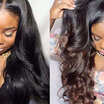Iueenly 8A Grade Brazilian Virgin Hair Body Wave Unprocessed 4 Bundles Human Weave iueenly kopen in de aanbieding