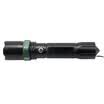 Chuan Feng rechargeable flashlight adjustable focus light LED flashlight configuration battery tail with safety hammer function CF-9002