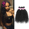 Ys Hair 7A Indian Water Wave Virgin 3 Bundles Curly Weave Human Wetwavy ys hair kopen in de aanbieding