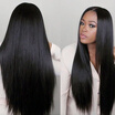 8A Mink Brazilian Remy Hair Straight 3 Bundles Human Weave Cy May Virgin cy may hair kopen in de aanbieding