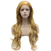 Iwona Synthetic Hair Lace Front Long Wavy Blonde Highlight Wig iwona kopen in de aanbieding