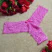 Mujeres Lady Sexy Lace V-string Breve bragas tangas tanga lencería ropa interior