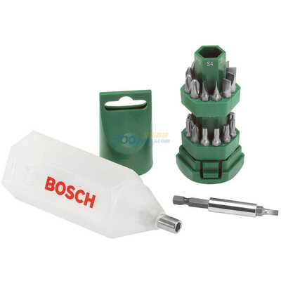 

Bosch (BOSCH) 25 screwdriver head set ("small whirlwind") (green)