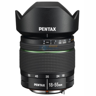 

PENTAX SMC DA 18-55mm F3.5-5.6AL WR Стандартный зум-объектив (черный) Ультранизкая дисперсионная противооткаленная структура