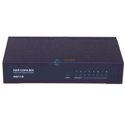 

Lei Branch (netcore) NS118 8-портовый коммутатор Ethernet с пропускной способностью 100 мегагерц