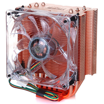 

PCCooler (PCCOOLER) Синхай S88 тепла процессора раковины (8 см смарт заслонки вентилятора / Multi-платформы / тепловая труба / лиганд термопаста / отключение звука)
