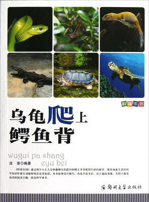 

乌龟爬上鳄鱼背/科普乐园