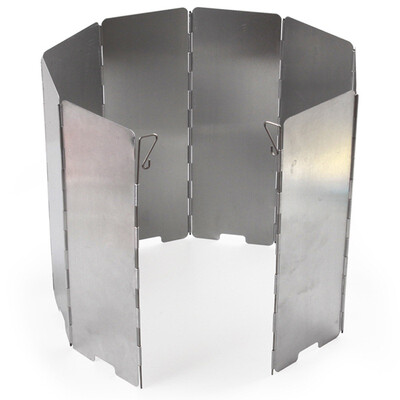 

Красный лагерь на открытом воздухе портативный складной лобового стекла алюминиевая пластина 8 проектов печи горелки